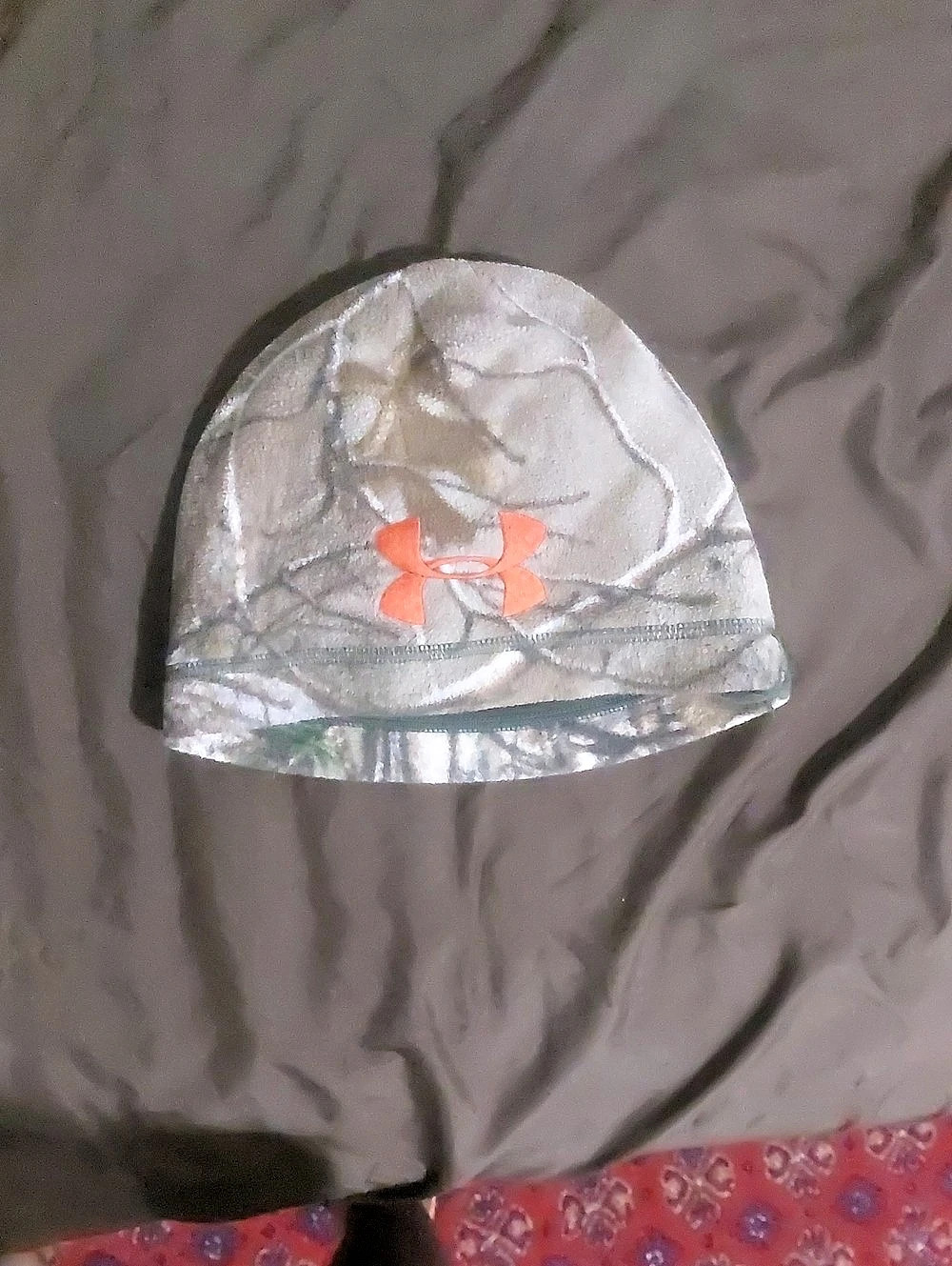 Under Armour Reversible Fleece Beanie Green & Gray Camo